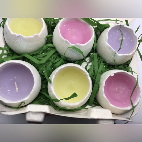 NWOT Beautiful Easter Egg Candles -So very cute….. - Picture 2 of 5